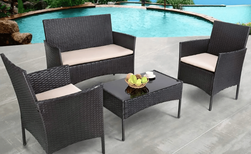 Protege los muebles del patio contra robos